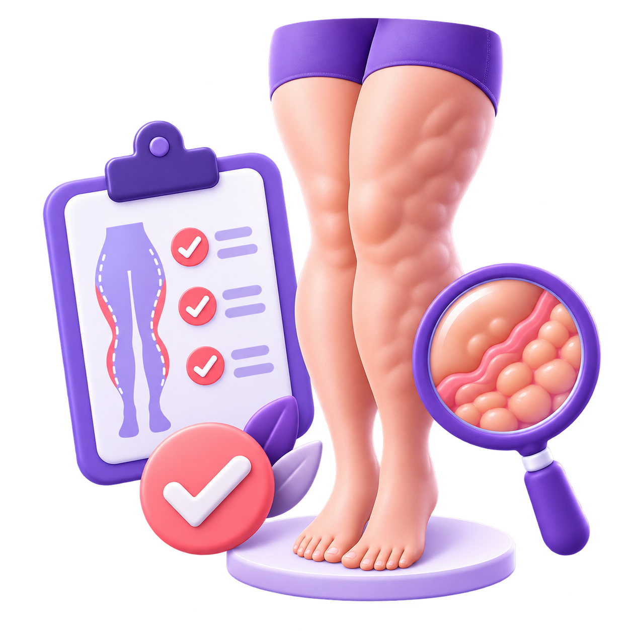 Icono de evaluación de Lipedema