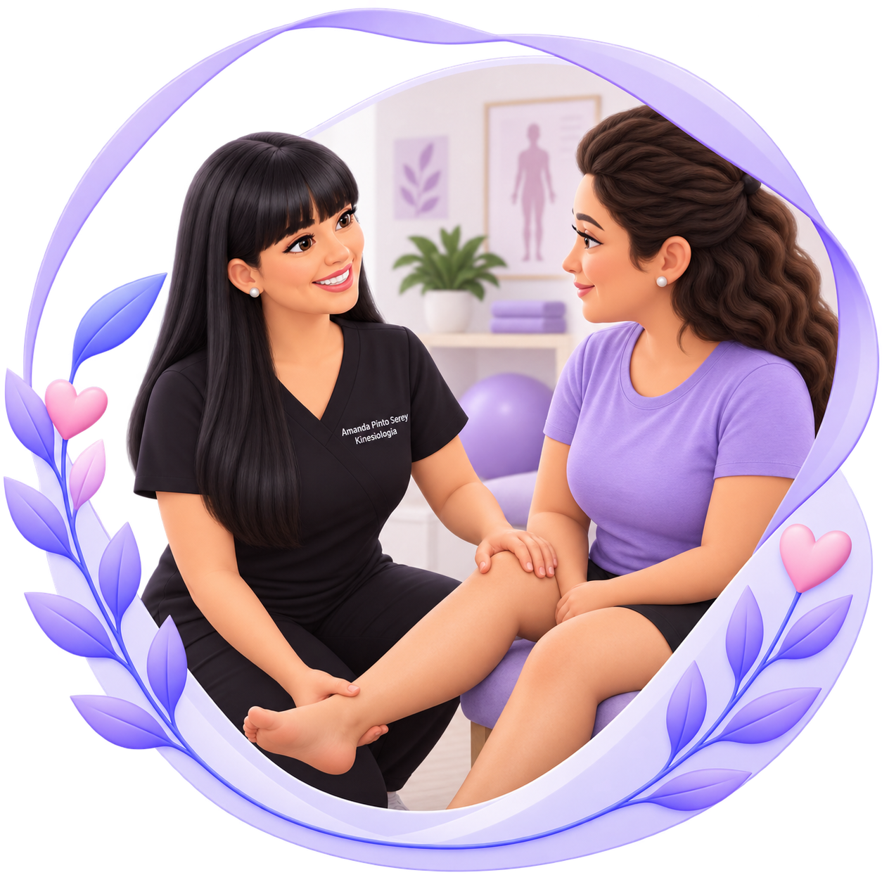 Mujer observando sus piernas, representación del acompañamiento para el Lipedema